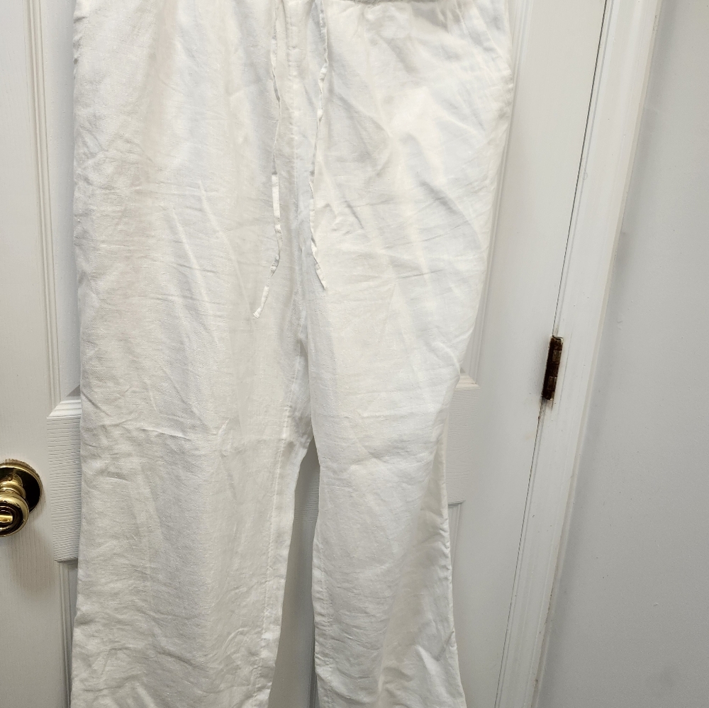 White linen plants Brand new large